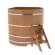 Купель для бани BentWood угловая из дуба Премиум, 1,37х1,37 м