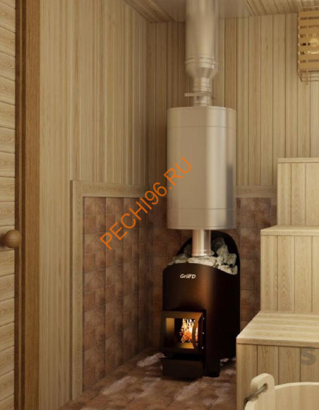 Печь банная Grill’D Aurora 160 short black