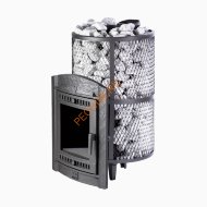 Печь банная Атмосфера XL КТК сетка нержавеющая сталь