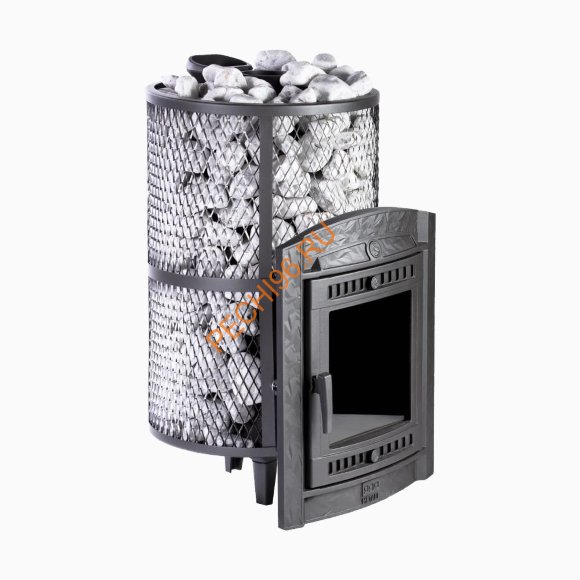 Печь банная Атмосфера XL КТК сетка нержавеющая сталь