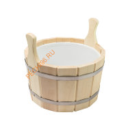 Шайка 12л пластиковая вставка