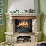 Дровяной камин CHAZELLES СS23 с топкой SOLO P70