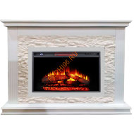 Электрокамин InterFlame Сиена Сланец с очагом FOTON 26 LED FX QZ