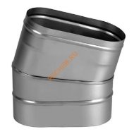 Отвод ВУЛКАН VOR 15° 120х240 мм по узкой стороне