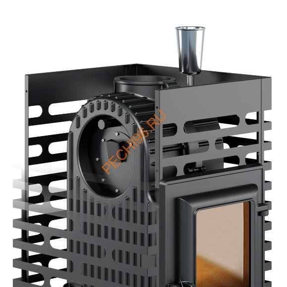 Печь банная Aston Шторм 20 чугун б/в