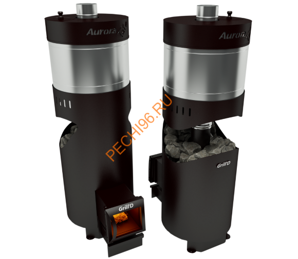 Печь банная Grill’D Aurora 160А Trio long black Печь банная Grill’D Aurora 160А Trio long black