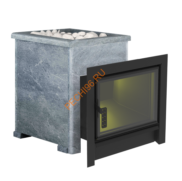 Печь-камин банная Берёзка Флагман 15 талькомагнезит