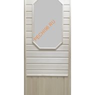 Дверь DoorWood Липа восьмиугольное стекло, 1850х750 мм