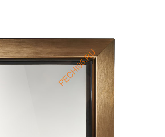 Дверь стеклянная Grandis GS 7х20-G-Н-BR коробка алюминий Brasch