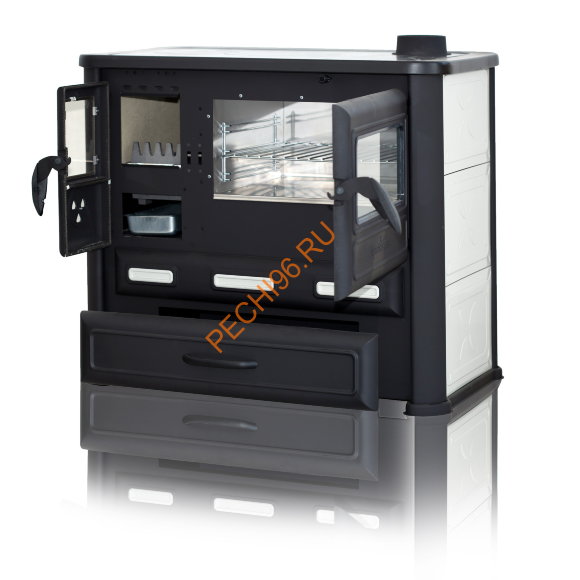 Печь-плита Tim Sistem Alma Mons белая Печь-плита Tim Sistem Alma Mons белая