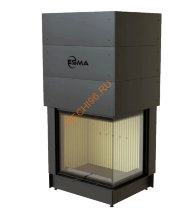 Каминная топка Термосфера Esma 2С 57(43)/54-UP 