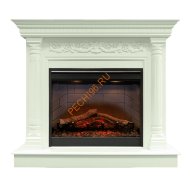 Электрокамин Dimplex Sicilia с очагом Symphony 26 DF2608-INT белый дуб