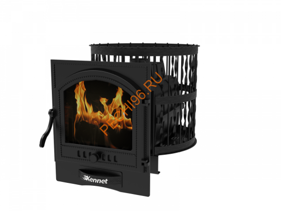 Печь банная Кеннет Бастион 22 Сетка Ковка Панорама 505