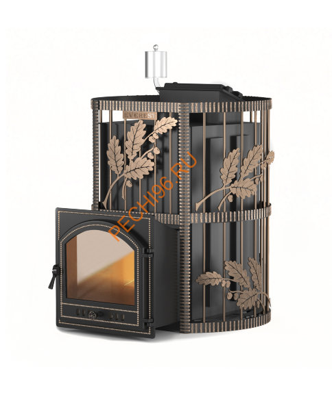 Печь банная Эверест INOX 28 (205) Ковка