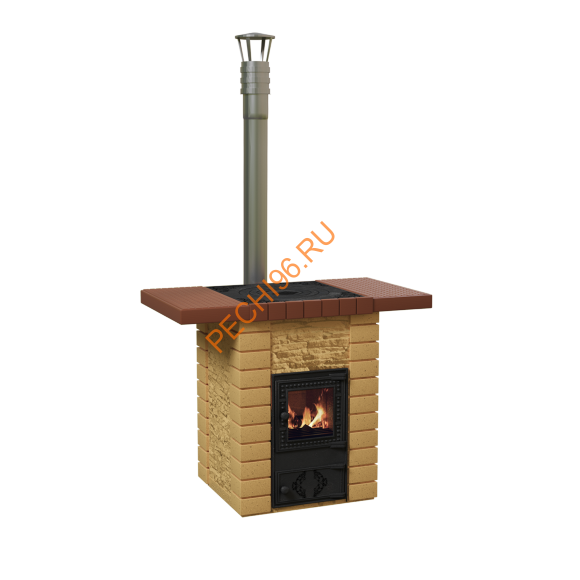 Печь под казан Князь песочная