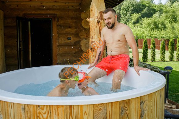 Система аэромассажа PolarSPA c хромотеропией LED RGB фонарь