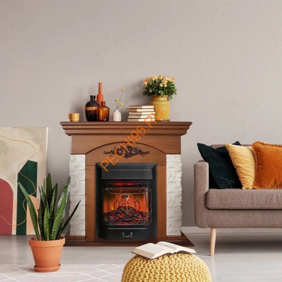 Электрокамин RealFlame Neapolis STD/EUG с очагом Majestic Lux BL RC