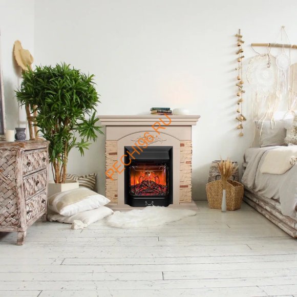 Электрокамин RealFlame Neapolis STD/EUG с очагом Majestic Lux BL RC