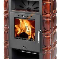 Кераическая печь-камин Thorma BORGHOLM KERAMIK TOP темно-коричневая