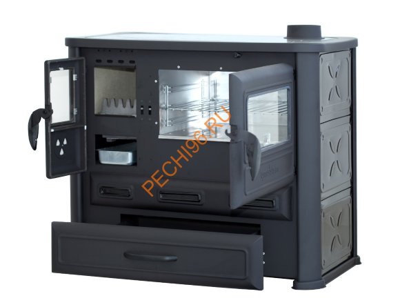 Печь-плита Tim Sistem Alma Mons черная Печь-плита Tim Sistem Alma Mons черная