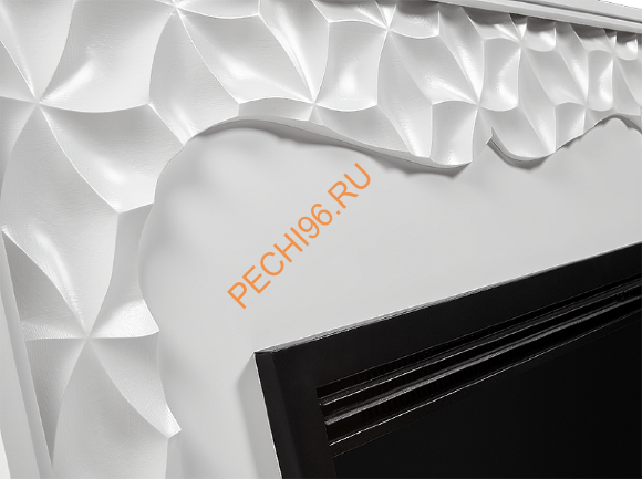 Электрокамин Electrolux EFP/P-3020LS с порталом Firelight Vivo 30, белый