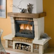 Дровяной камин CHAZELLES СS19 с топкой SOLO D70