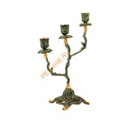 Канделябр на 3 свечи Virtus 4087P, пара