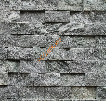 Плитка талькохлорит Рваный камень 150*40*25 мм Плитка талькохлорит Рваный камень 150*40*25 мм