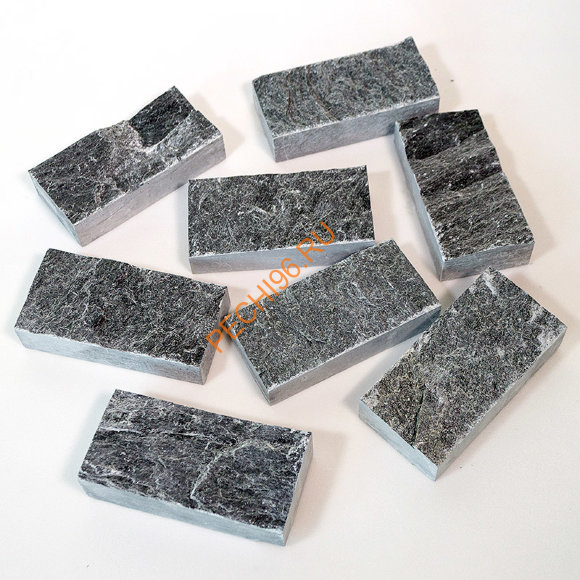 Плитка талькохлорит Рваный камень 150*40*25 мм Плитка талькохлорит Рваный камень 150*40*25 мм