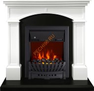 Электрокамин Royal Flame Langford белый с очагом Aspen