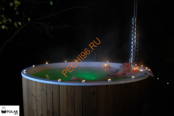 Система аэромассажа PolarSPA c хромотеропией LED RGB фонарь