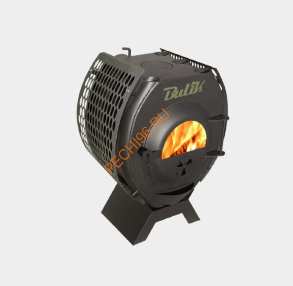 Печь отопительная Берёзка BULYK-100 стекло с экранами