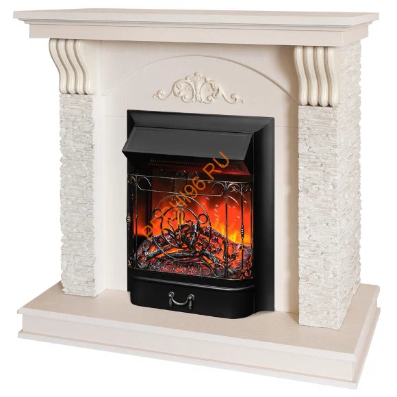 Электрокамин RealFlame Corfino STD с очагом Majestic Lux BL RC