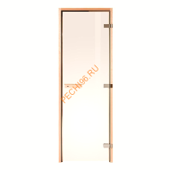Дверь стеклянная Tylo DGL 7x20 «бронза» коробка осина