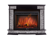 Электрокамин Electrolux Sphere Plus EFP/P-2720RLS с порталом Firelight Scala 25, сланец серый, венге