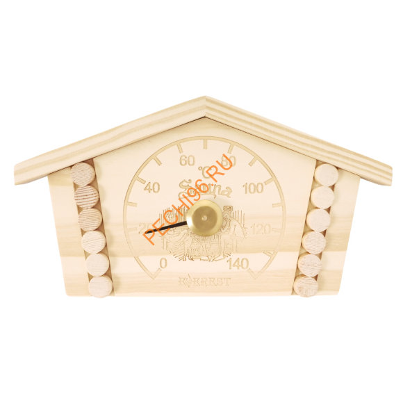 Термометр EVEREST Домик, сосна (TG-35)
