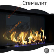 Стемалит для биокаминов ZeFire Elliot 900/Flagman 700/Sirius 900/Orion 900