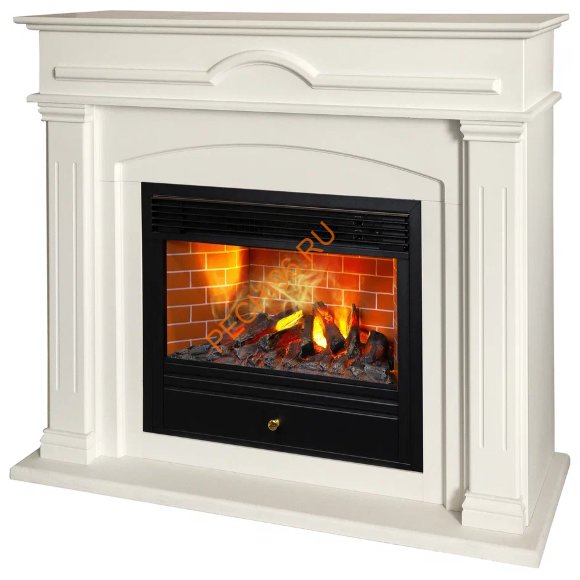 Электрокамин RealFlame Mirra 26 WT с очагом 3D Novara Электрокамин RealFlame Mirra 26 WT с очагом 3D Novara