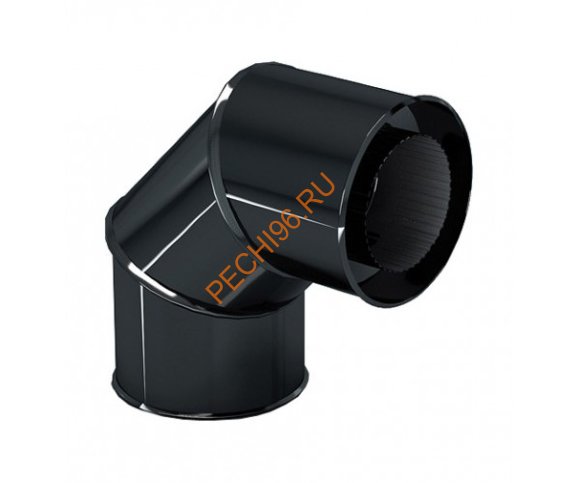 Сэндвич-отвод Agni на 90 градусов эмалированный d 200/280 мм