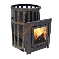 Печь-камин-сетка банная Викинг 24