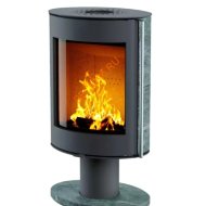 Печь-камин АСТОВ OVAL 600 Талькомагнезит, основание ноги