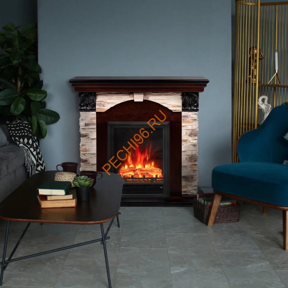 Электрокамин RealFlame Dublin Rock AO с очагом Eugene