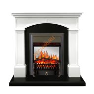 Электрокамин Royal Flame Langford белый с очагом Fobos FX M