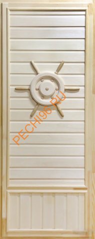 Дверь DoorWood глухая Эконом «Штурвал», 1850х750 мм