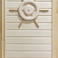 Дверь DoorWood глухая Эконом «Штурвал», 1850х750 мм