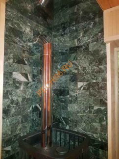 Плитка змеевик под кирпич 250*50*10 мм