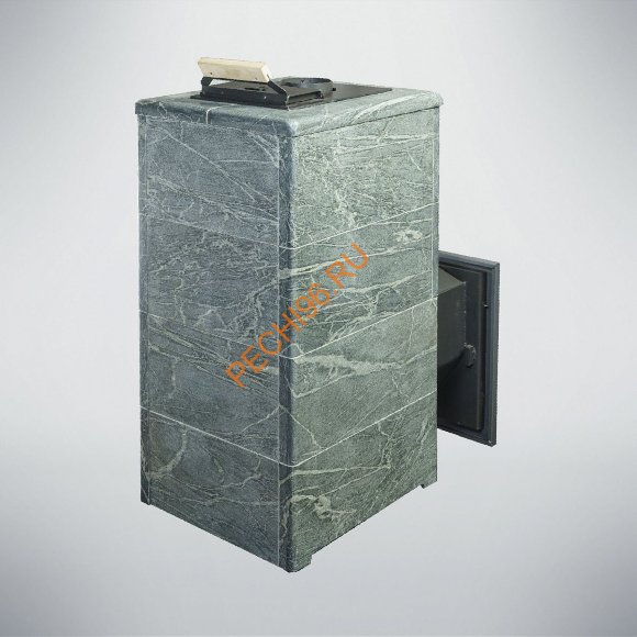 Печь банная Варвара Терма Элегант, талькохлорит, сталь+нержавеющая сталь 6 мм