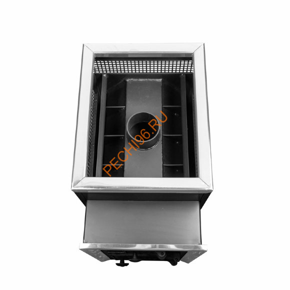 Печь банная Радуга ПБ-21 с т/о, со стеклом, сталь 8 мм 