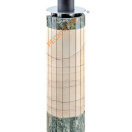 Дымоход - конвектор Ферингер Окаменевшее дерево перенесённый рисунок+Жадеит