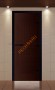 Дверь стеклянная ALDO NEW Black «бронза матовая» 790*1990 мм коробка бук чёрная